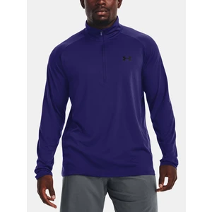 Under Armour UA Tech 2.0 1/2 Zip Triko Modrá