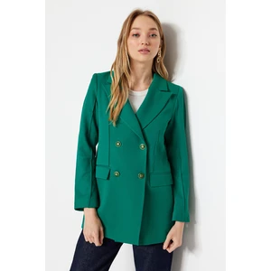 Trendyol Blazer - Green - Oversize