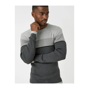 Koton Sweater - Gray - Regular fit