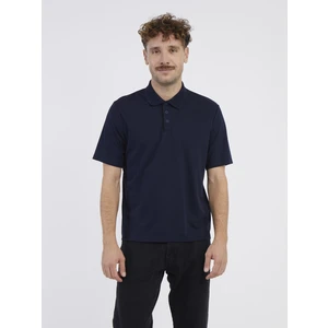 Dark blue mens polo shirt Jack & Jones Blamatt - Men