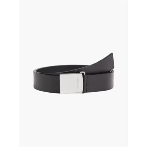 Black Men's Leather Belt Calvin Klein Jeans - Men's