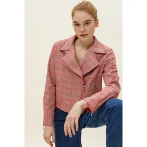 Koton Jacket - Pink - Relaxed fit