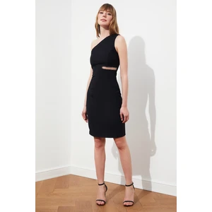 Trendyol Black Accessory Detailed Dress