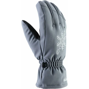 Viking Aliana Gloves Dark Grey 7 Guantes de esquí