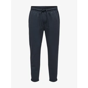 Dark blue men's chino pants ONLY & SONS Anton - Men