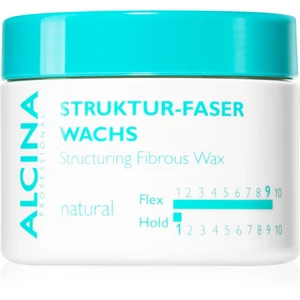 Alcina Structuring Fibrous Wax Natural vosk na vlasy pro přirozený vzhled 50 ml