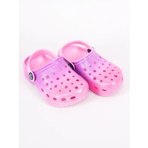 Yoclub Kids's Girls Crocs Shoes Slip-On Sandals OCR-0042G-9900