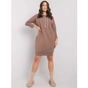 Brown cotton dress from Paulie