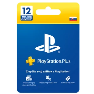 PlayStation Plus predplatné na 365 dní SK