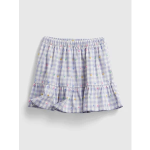 GAP Gingham Sukně dětská Modrá