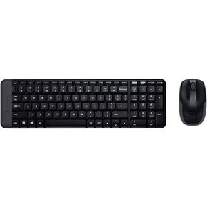 Vezeték nélküli szett Logitech Wireless Set-Keyboard and Mouse MK220, US