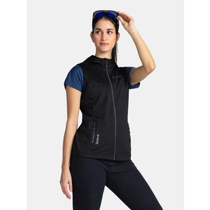 Women's softshell vest KILPI MONILEA-W Black