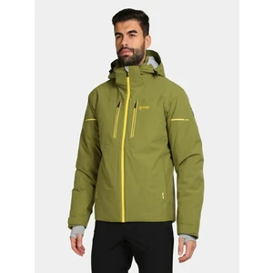 Men's ski jacket Kilpi TONNSI-M Green