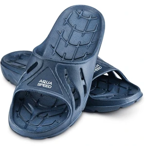 AQUA SPEED Unisex's Flip-Flops Alabama Navy Blue