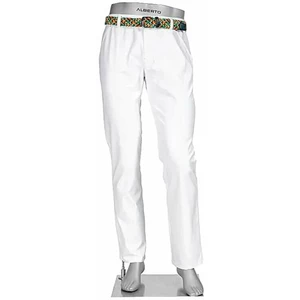 Alberto Pro 3xDRY Cooler Mens Trousers White 58