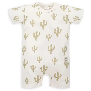 Pinokio Kids's Free Soul Romper Ecru/Print