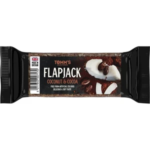 TOMMS Flapjack ovesná tyčinka kokos a kakao 100 g