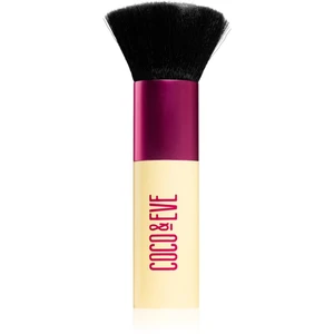 Coco & Eve Sunny Honey Deluxe Vegan Kabuki Brush štětec kabuki na tělo a obličej