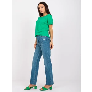 Sonia RUE PARIS blue straight women's jeans