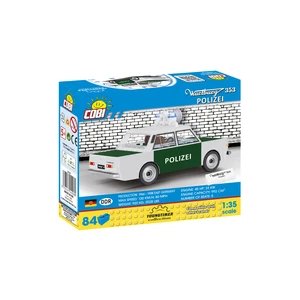 Cobi 24558 Youngtimer Automobil WARTBURG 353 POLICIE