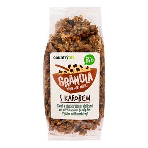 Country Life Granolového - Chrumkavé müsli s karobu BIO 350 g