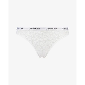 Calvin Klein bílé kalhotky Brazilian