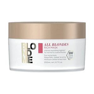 Schwarzkopf Professional Vyživujúci maska pre normálnu a silné blond vlasy All Blonde s (Rich Mask) 200 ml