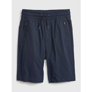 Modré klučičí dětské kraťasy pull-on hybrid shorts with quickdry. GAP