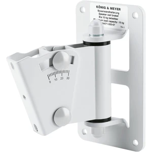 Konig & Meyer 24471  WH Supporto a muro per altoparlanti