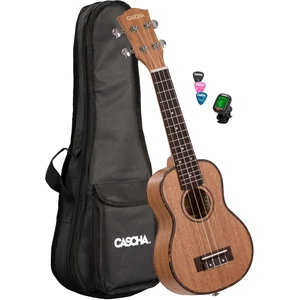 Cascha HH 2027 DE Premium Soprano Ukulele Natural