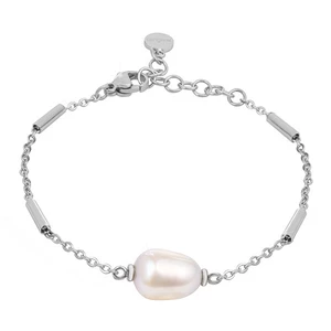 Morellato Oceľový náramok s pravou perlou Oriente SARI14