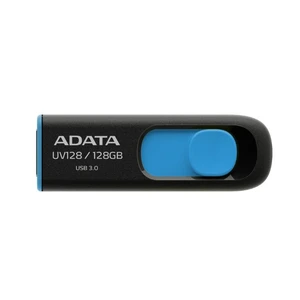 USB kulcs A-DATA UV128, 128GB, USB 3.1 - sebesség 90/40 MB/s (AUV128-128G-RBE)