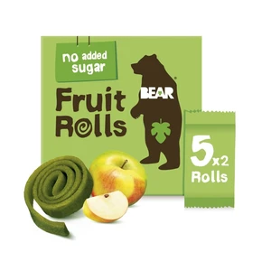 BEAR Fruit Rolls jablko ovocné rolované plátky 5x20 g