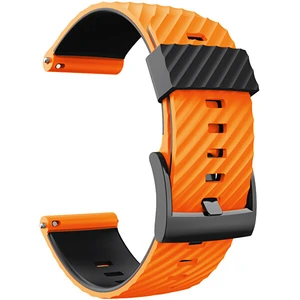 4wrist Řemínek pro Suunto 7, Suunto 9, 9 Baro a Spartan Sport - Orange/Black