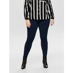 Dark Blue Push up Skinny Fit Jeans ONLY CARMAKOMA Storm