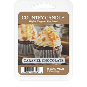 Country Candle Caramel Chocolate vosk do aromalampy 64 g