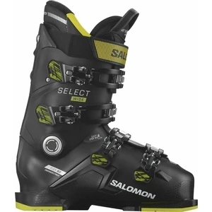 Salomon Select 80 Wide Black/Acid Green/Beluga 26/26,5 Alpesi sícipők