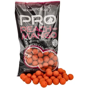 Starbaits boilie probiotic peach mango + n-butyric - 800 g 24 mm