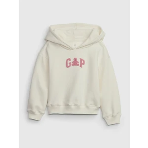 GAP Kids Sweatshirt with Logo and Hood - Girls