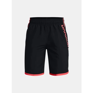 Detské krátke nohavice Under Armour 1370177 čierna farba,