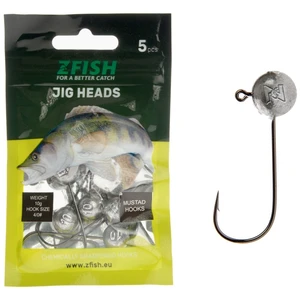 Zfish jigová hlava jig head simply 5 ks - 3 g háček 1/0