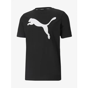 Černé pánské triko Puma Active Big Logo - Pánské