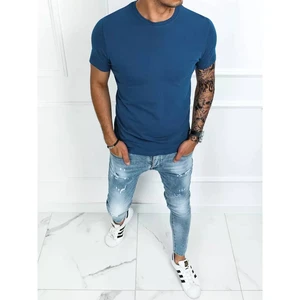 Basic blue men's T-shirt Dstreet RX4908