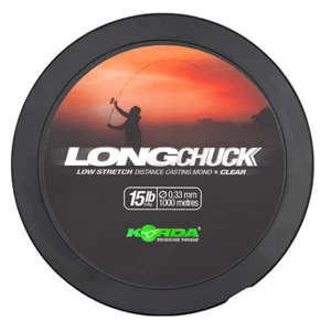 Korda vlasec longchuck clear 1000 m - 0,33 mm 15 lb