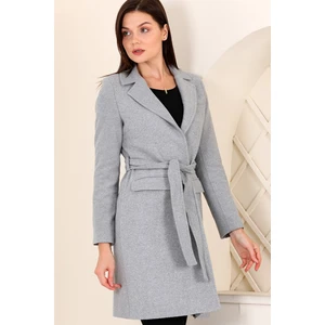 Z6673 DEWBERRY WOMEN'S COAT-GRAY