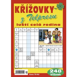 Křížovky z Telpresu luští celá rodina - 248 křížovek 1/2017