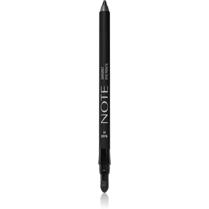 Note Cosmetique Smokey Eye Pencil vodeodolná ceruzka na oči 01 Black 1,2 g