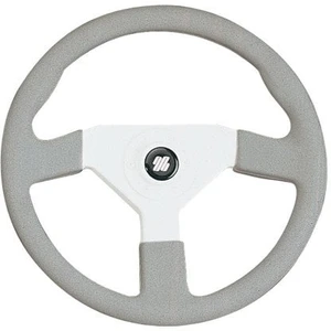 Ultraflex V38G/W Steering Wheel White-Grey