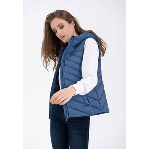 Volcano Woman's Vest V-SOLLY L24245-W23 Navy Blue