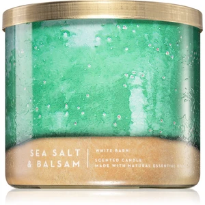 Bath & Body Works Sea Salt & Balsam vonná svíčka 411 g